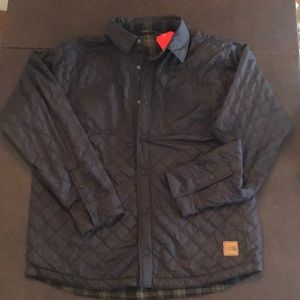 North Face Reversible Standard Fit Fort Point Insulated Jacket Size XL